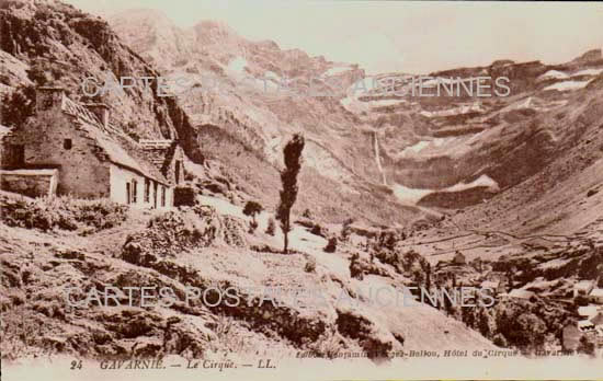 Cartes postales anciennes > CARTES POSTALES > carte postale ancienne > cartes-postales-ancienne.com Occitanie Hautes pyrenees Gavarnie