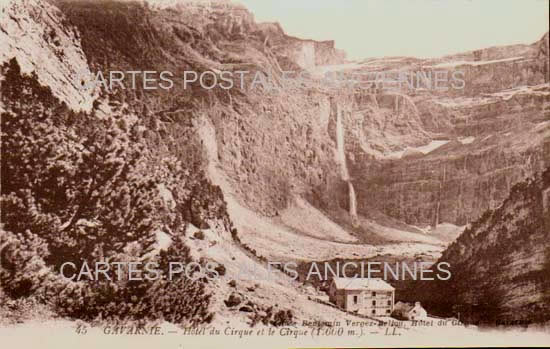 Cartes postales anciennes > CARTES POSTALES > carte postale ancienne > cartes-postales-ancienne.com Occitanie Hautes pyrenees Gavarnie