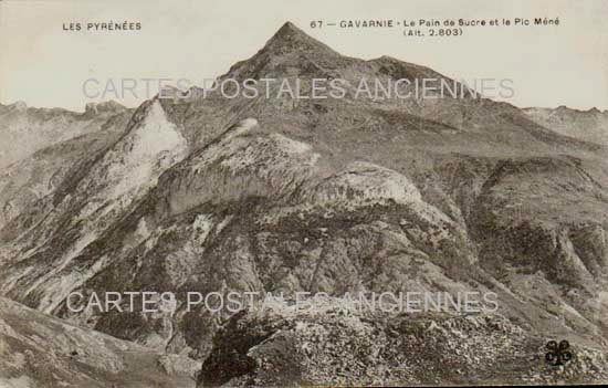 Cartes postales anciennes > CARTES POSTALES > carte postale ancienne > cartes-postales-ancienne.com Occitanie Hautes pyrenees Gavarnie