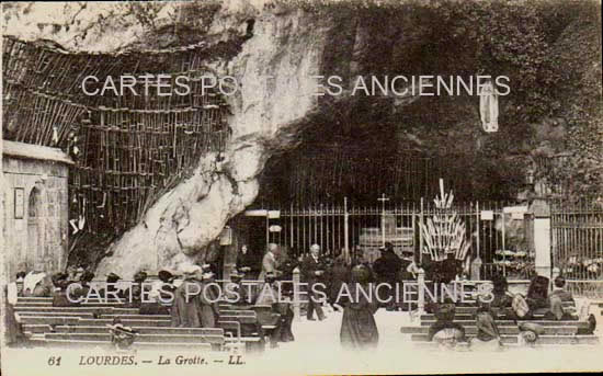 Cartes postales anciennes > CARTES POSTALES > carte postale ancienne > cartes-postales-ancienne.com Occitanie Hautes pyrenees Lourdes