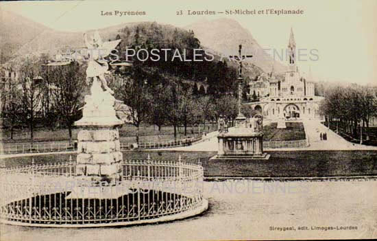 Cartes postales anciennes > CARTES POSTALES > carte postale ancienne > cartes-postales-ancienne.com Occitanie Hautes pyrenees Lourdes