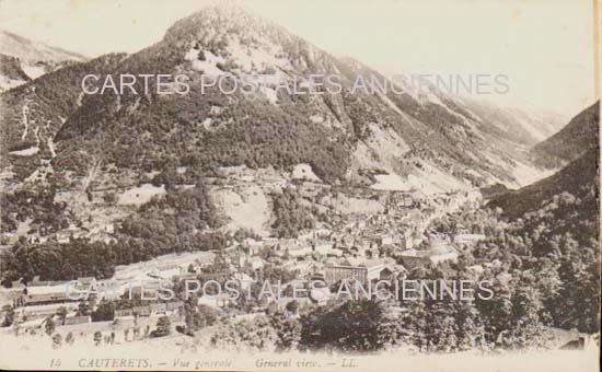 Cartes postales anciennes > CARTES POSTALES > carte postale ancienne > cartes-postales-ancienne.com Occitanie Hautes pyrenees Cauterets