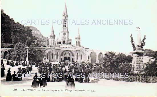 Cartes postales anciennes > CARTES POSTALES > carte postale ancienne > cartes-postales-ancienne.com Occitanie Hautes pyrenees Lourdes