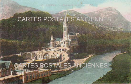 Cartes postales anciennes > CARTES POSTALES > carte postale ancienne > cartes-postales-ancienne.com Occitanie Hautes pyrenees Lourdes