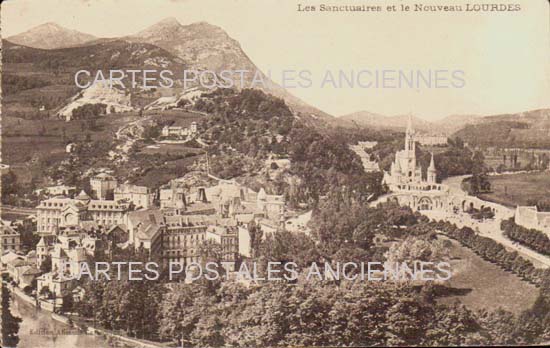 Cartes postales anciennes > CARTES POSTALES > carte postale ancienne > cartes-postales-ancienne.com Occitanie Hautes pyrenees Lourdes