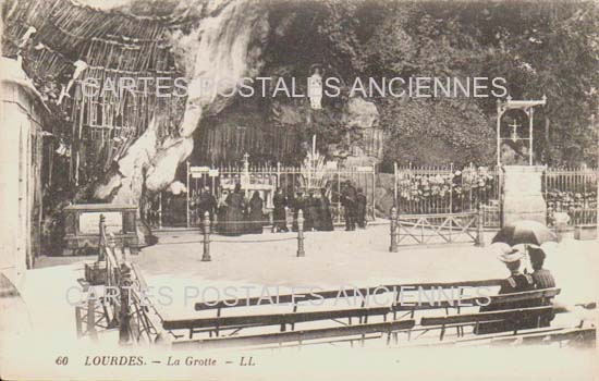 Cartes postales anciennes > CARTES POSTALES > carte postale ancienne > cartes-postales-ancienne.com Occitanie Hautes pyrenees Lourdes