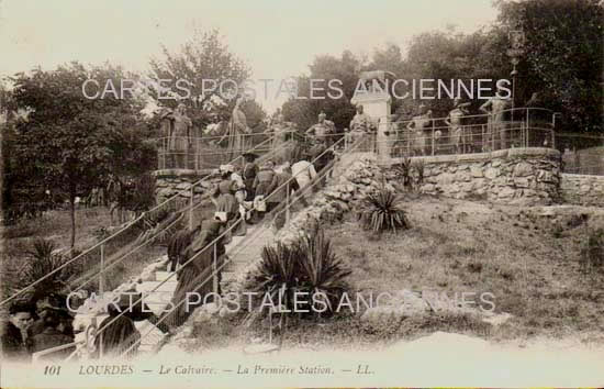 Cartes postales anciennes > CARTES POSTALES > carte postale ancienne > cartes-postales-ancienne.com Occitanie Hautes pyrenees Lourdes