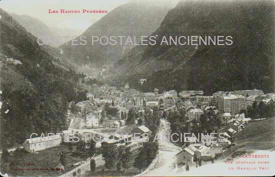 Cartes postales anciennes > CARTES POSTALES > carte postale ancienne > cartes-postales-ancienne.com Occitanie Hautes pyrenees Cauterets