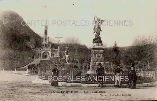 Cartes postales anciennes > CARTES POSTALES > carte postale ancienne > cartes-postales-ancienne.com Occitanie Hautes pyrenees Lourdes