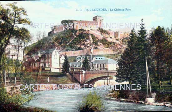 Cartes postales anciennes > CARTES POSTALES > carte postale ancienne > cartes-postales-ancienne.com Occitanie Hautes pyrenees Lourdes