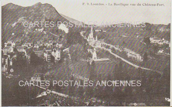 Cartes postales anciennes > CARTES POSTALES > carte postale ancienne > cartes-postales-ancienne.com Occitanie Hautes pyrenees Lourdes