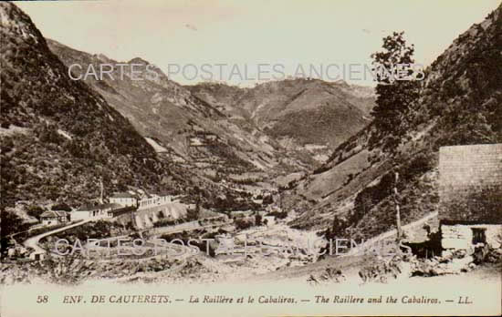 Cartes postales anciennes > CARTES POSTALES > carte postale ancienne > cartes-postales-ancienne.com Occitanie Hautes pyrenees Cauterets