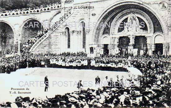 Cartes postales anciennes > CARTES POSTALES > carte postale ancienne > cartes-postales-ancienne.com Occitanie Hautes pyrenees Lourdes