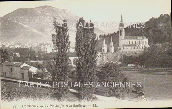 Cartes postales anciennes > CARTES POSTALES > carte postale ancienne > cartes-postales-ancienne.com Occitanie Hautes pyrenees Lourdes