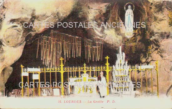 Cartes postales anciennes > CARTES POSTALES > carte postale ancienne > cartes-postales-ancienne.com Occitanie Hautes pyrenees Lourdes