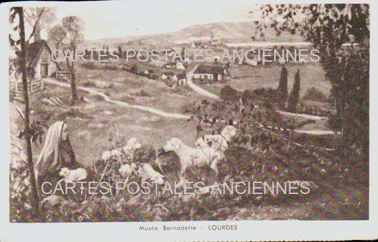 Cartes postales anciennes > CARTES POSTALES > carte postale ancienne > cartes-postales-ancienne.com Occitanie Hautes pyrenees Lourdes