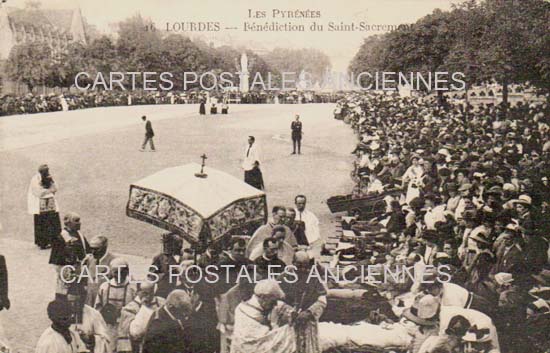 Cartes postales anciennes > CARTES POSTALES > carte postale ancienne > cartes-postales-ancienne.com Occitanie Hautes pyrenees Lourdes