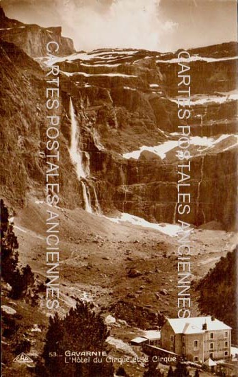 Cartes postales anciennes > CARTES POSTALES > carte postale ancienne > cartes-postales-ancienne.com Occitanie Hautes pyrenees Gavarnie