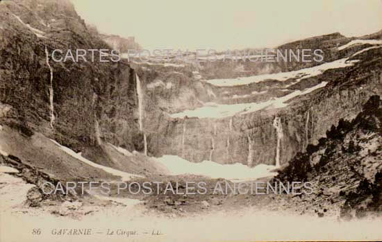 Cartes postales anciennes > CARTES POSTALES > carte postale ancienne > cartes-postales-ancienne.com Occitanie Hautes pyrenees Gavarnie