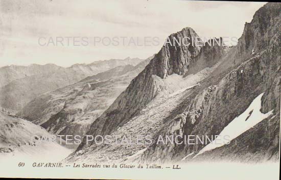 Cartes postales anciennes > CARTES POSTALES > carte postale ancienne > cartes-postales-ancienne.com Occitanie Hautes pyrenees Gavarnie