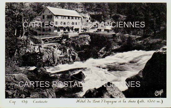 Cartes postales anciennes > CARTES POSTALES > carte postale ancienne > cartes-postales-ancienne.com Occitanie Hautes pyrenees Cauterets