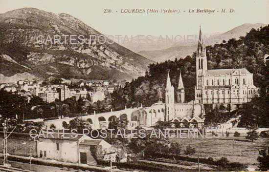 Cartes postales anciennes > CARTES POSTALES > carte postale ancienne > cartes-postales-ancienne.com Occitanie Hautes pyrenees Lourdes