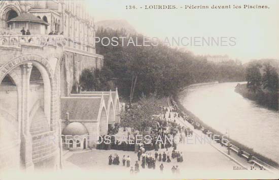 Cartes postales anciennes > CARTES POSTALES > carte postale ancienne > cartes-postales-ancienne.com Occitanie Hautes pyrenees Lourdes