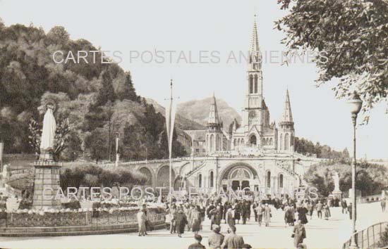 Cartes postales anciennes > CARTES POSTALES > carte postale ancienne > cartes-postales-ancienne.com Occitanie Hautes pyrenees Lourdes