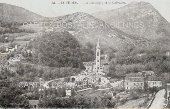 Cartes postales anciennes > CARTES POSTALES > carte postale ancienne > cartes-postales-ancienne.com Occitanie Hautes pyrenees Lourdes