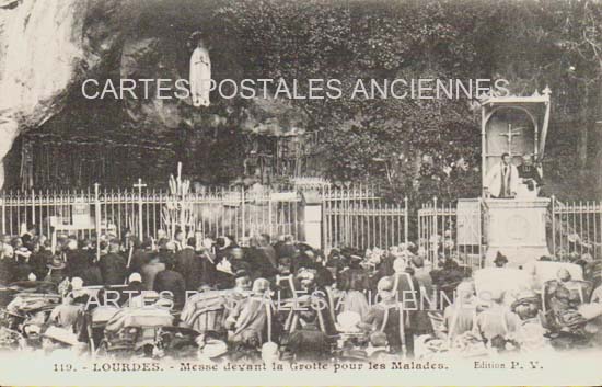 Cartes postales anciennes > CARTES POSTALES > carte postale ancienne > cartes-postales-ancienne.com Occitanie Hautes pyrenees Lourdes