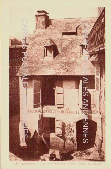 Cartes postales anciennes > CARTES POSTALES > carte postale ancienne > cartes-postales-ancienne.com Occitanie Hautes pyrenees Lourdes