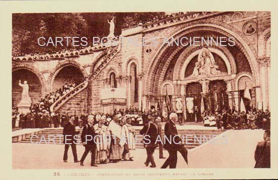 Cartes postales anciennes > CARTES POSTALES > carte postale ancienne > cartes-postales-ancienne.com Occitanie Hautes pyrenees Lourdes