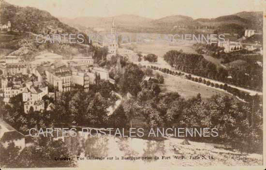 Cartes postales anciennes > CARTES POSTALES > carte postale ancienne > cartes-postales-ancienne.com Occitanie Hautes pyrenees Lourdes