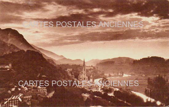 Cartes postales anciennes > CARTES POSTALES > carte postale ancienne > cartes-postales-ancienne.com Occitanie Hautes pyrenees Lourdes