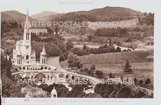 Cartes postales anciennes > CARTES POSTALES > carte postale ancienne > cartes-postales-ancienne.com Occitanie Hautes pyrenees Lourdes