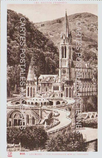 Cartes postales anciennes > CARTES POSTALES > carte postale ancienne > cartes-postales-ancienne.com Occitanie Hautes pyrenees Lourdes