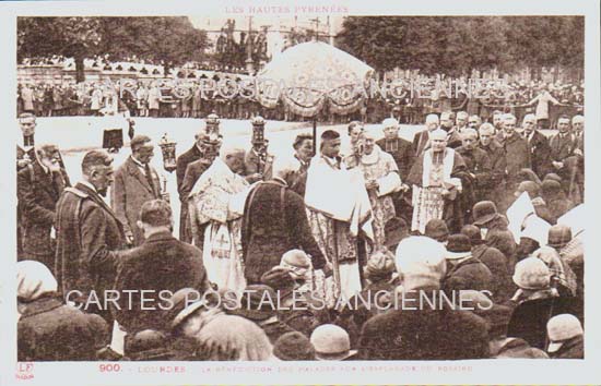 Cartes postales anciennes > CARTES POSTALES > carte postale ancienne > cartes-postales-ancienne.com Occitanie Hautes pyrenees Lourdes