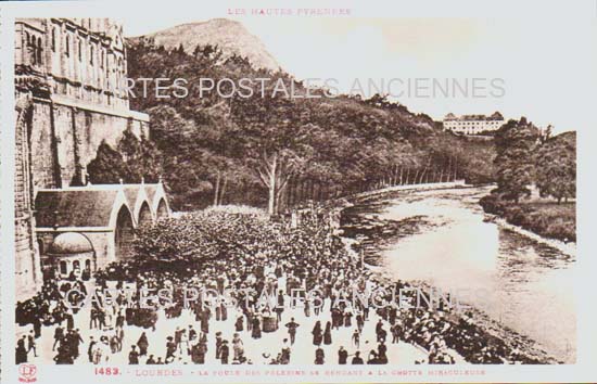 Cartes postales anciennes > CARTES POSTALES > carte postale ancienne > cartes-postales-ancienne.com Occitanie Hautes pyrenees Lourdes