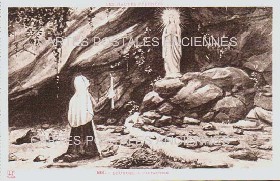 Cartes postales anciennes > CARTES POSTALES > carte postale ancienne > cartes-postales-ancienne.com Occitanie Hautes pyrenees Lourdes