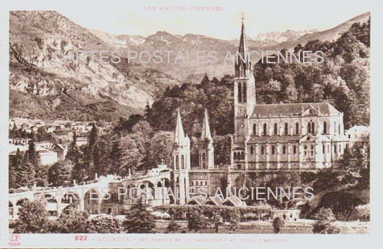 Cartes postales anciennes > CARTES POSTALES > carte postale ancienne > cartes-postales-ancienne.com Occitanie Hautes pyrenees Lourdes