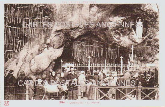 Cartes postales anciennes > CARTES POSTALES > carte postale ancienne > cartes-postales-ancienne.com Occitanie Hautes pyrenees Lourdes