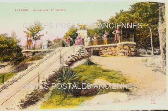 Cartes postales anciennes > CARTES POSTALES > carte postale ancienne > cartes-postales-ancienne.com Occitanie Hautes pyrenees Lourdes