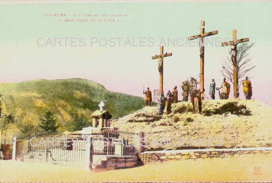 Cartes postales anciennes > CARTES POSTALES > carte postale ancienne > cartes-postales-ancienne.com Occitanie Hautes pyrenees Lourdes