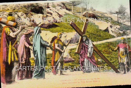 Cartes postales anciennes > CARTES POSTALES > carte postale ancienne > cartes-postales-ancienne.com Occitanie Hautes pyrenees Lourdes