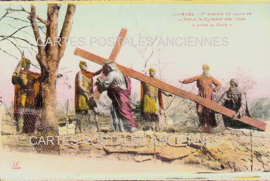 Cartes postales anciennes > CARTES POSTALES > carte postale ancienne > cartes-postales-ancienne.com Occitanie Hautes pyrenees Lourdes