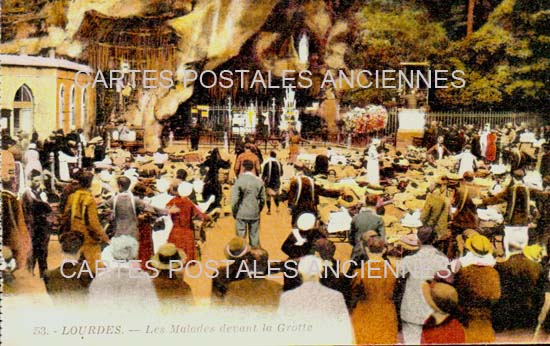 Cartes postales anciennes > CARTES POSTALES > carte postale ancienne > cartes-postales-ancienne.com Occitanie Hautes pyrenees Lourdes