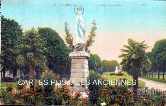 Cartes postales anciennes > CARTES POSTALES > carte postale ancienne > cartes-postales-ancienne.com Occitanie Hautes pyrenees Lourdes