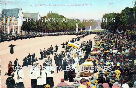 Cartes postales anciennes > CARTES POSTALES > carte postale ancienne > cartes-postales-ancienne.com Occitanie Hautes pyrenees Lourdes