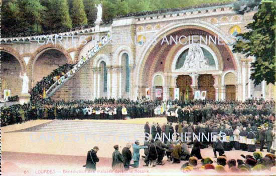 Cartes postales anciennes > CARTES POSTALES > carte postale ancienne > cartes-postales-ancienne.com Occitanie Hautes pyrenees Lourdes