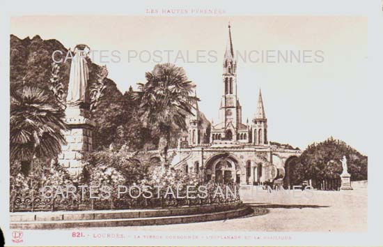 Cartes postales anciennes > CARTES POSTALES > carte postale ancienne > cartes-postales-ancienne.com Occitanie Hautes pyrenees Lourdes